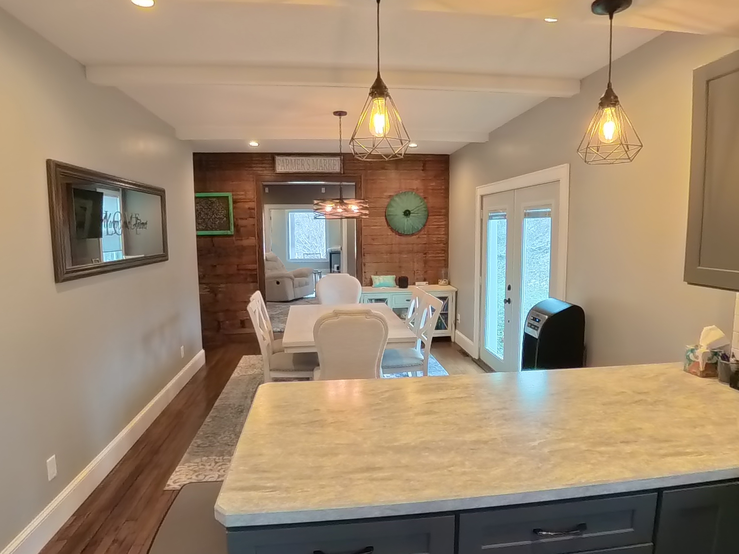 Kitchen and Dining Flow