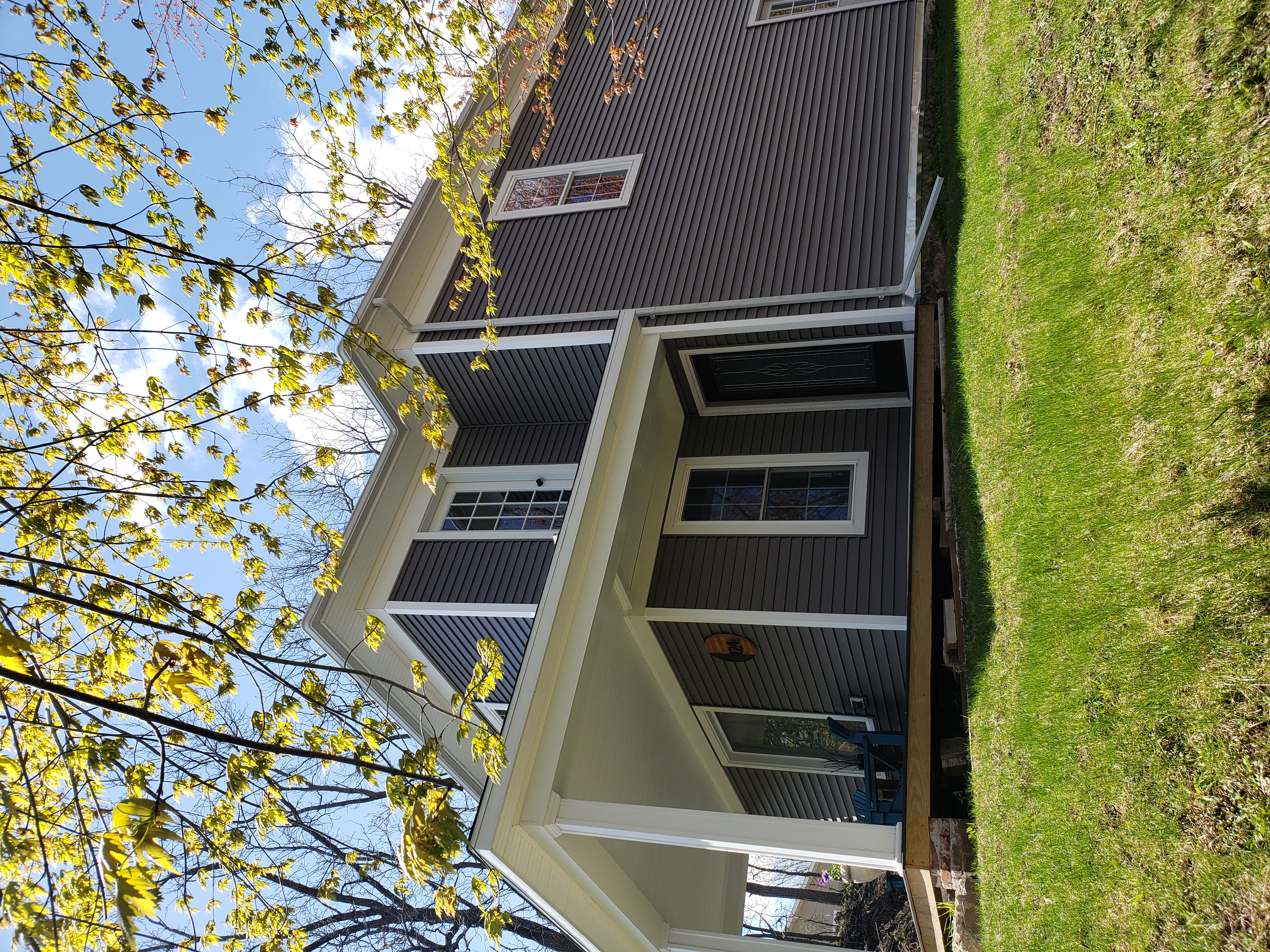 Exterior view of the home